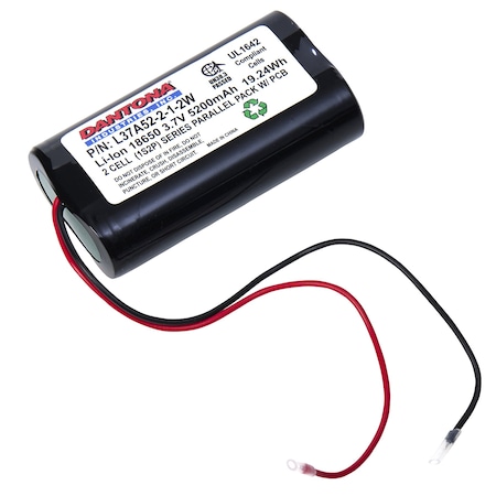 Dantona Battery, L37A52-2-1-2W L37A52-2-1-2W